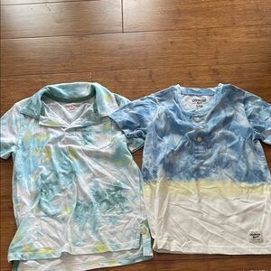 Tie-Dye button Shirts
